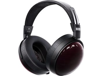 Cuffie circumaurali chiuse FiiO FT13 nere, padiglioni in plastica, archetto in metallo, cuscinetti spessi traforati, vista a tre quarti