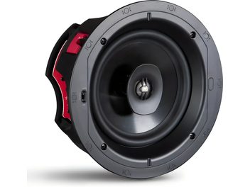 Стельовий вбудований динамік PSB CS810 чорний, пластиковий корпус, коаксіальний центральний динамік, перемикач ±3 дБ, вид 3/4