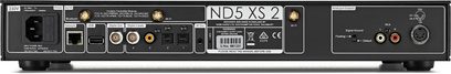 Naim Audio ND5 XS 2 netværksaudioafspiller, bagside, audio- og netværksforbindelser, strømafbryder