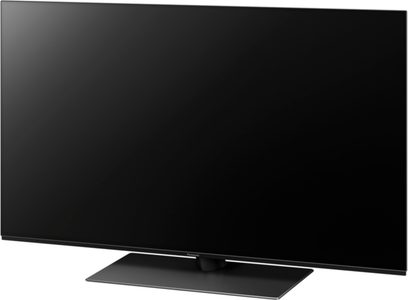 Panasonic TX-48JZ1500E fladskærms-TV, sort skærm slukket, set forfra