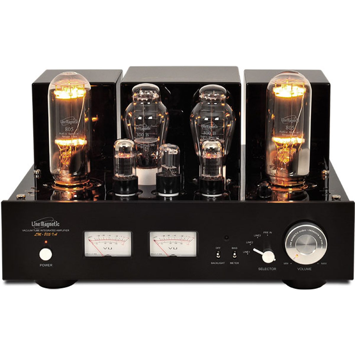 Line Magnetic LM-805IA black - Amplificateur intégré stéréo à