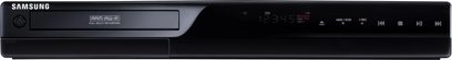 Samsung Blu-ray-optager DVD-SH893 set forfra, sort front med LED-display og kontrolknapper