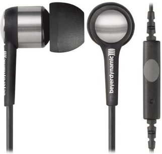 Åben hi-fi hovedtelefon Beyerdynamic MMX 101iE sort, eksploderet visning af de forskellige metal- og plastikkomponenter