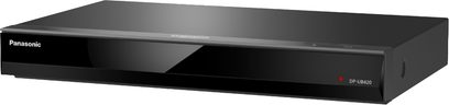 Panasonic DP-UB420 sort 4K Blu-ray-afspiller, set forfra, i vandret position