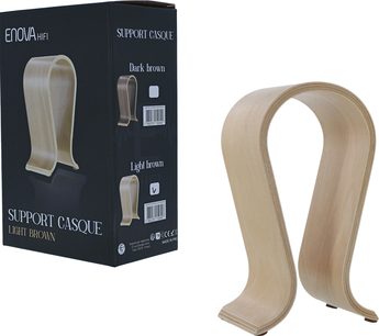 Enova HIFI headset holder i lys nøddetræ