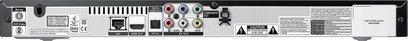 Samsung BD-C5300 Blu-ray-afspiller, bagside, tilslutninger omfatter HDMI, komponent, Ethernet, optisk, USB, koaksial