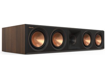 Diffusore centrale Klipsch RP-504C II edizione 2022 finitura noce, 4 altoparlanti, vista frontale