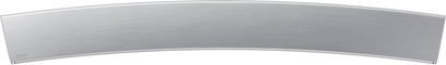 Buet Samsung HW-MS6501 soundbar i metalgrå, set forfra i let nedadgående vinkel