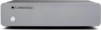 Cambridge Audio Alva Solo Phono-Vorverstärker in Anthrazitgrau, minimalistisches rechteckiges Metallgehäuse, 20 cm breit