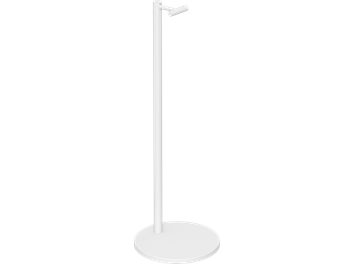 Stand for Sonos Era 300 in white, cylindrical, with a flat circular base, thin vertical stem, and round speaker support on top