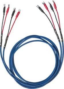 Cavo per altoparlanti o diffusori Cardas Clear SE9 MP 2 x 3m blu con connettori a forcella rossi e neri