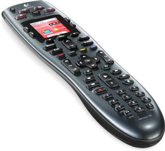 Universele afstandsbediening Logitech Harmony 700, zwart, kleurenscherm, verschillende verlichte toetsen, ergonomisch handvat
