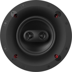 Vgradni stropni zvočnik Klipsch CS-16-CSM Sky Hook, črn kevlar globokotonec, visokotonec s centralno kupolo, 6 pritrdilnih nog