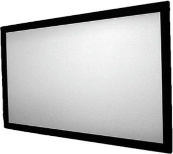 Fast projektionslærred Screen Excellence TAM 2 Enlightor 4K 160 tommer 16:9, ALR-overflade i lysegrå, sorte kanter