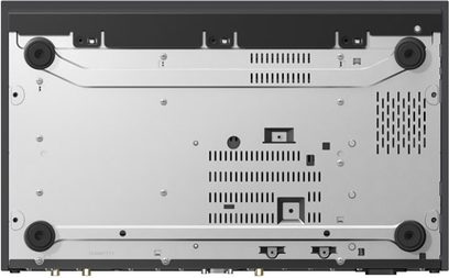 Sony UBP-X1000ES Blu-ray-afspiller, bagside, audio/video-tilslutninger, HDMI-porte, USB, netværk, analoge stik