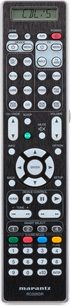 Sort Marantz RC026SR fjernbetjening med LCD-skærm, multifunktionsknapper og numerisk tastatur til SR7009 hjemmebiografsforstærker