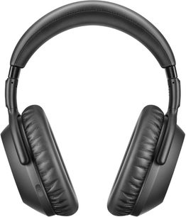 Bezdrátová circum-aurální sluchátka Sennheiser PXC 550-II černá, polstrovaný hlavový most, oválné a otočné náušníky