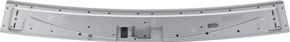 Samsung HW-MS6501 metallisk grå soundbar, set forfra, med synlige højttalere, knapper og tilslutninger
