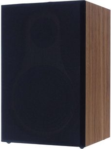 Hi-Fi gramofonová deska Enova HIFI Vision 2 SET v provedení tmavý ořech, kombinace tmavého a světlého dřeva, pohled zepředu