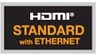 Standard HDMI-kabel med Ethernet