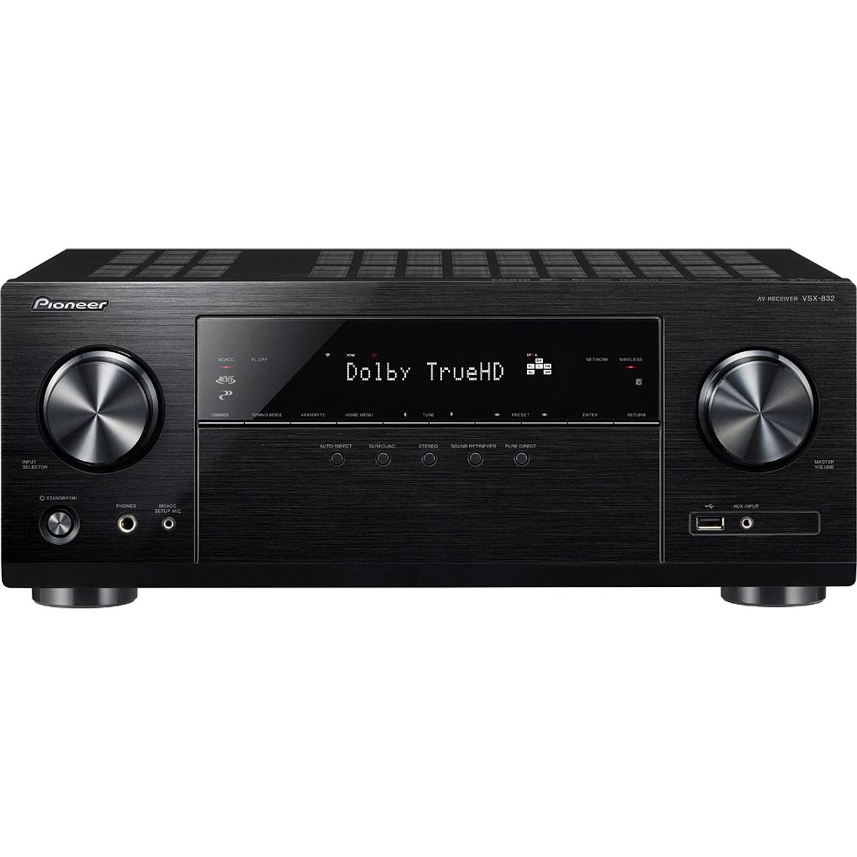 Pioneer AVレシーバ VSX-832 Pioneer VSX-832 negro - Receptor de cine en casa - HomeCineSolutions