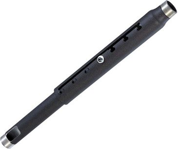 Chief CMS0305 black video projector support column, long and thin metal tube, sleek and functional