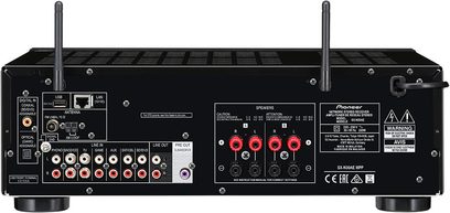 Pioneer SX-N30AE sort tilslutninger
