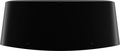 Front view of Sonos Five matte black wireless connected speaker