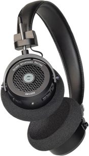 Grado GW100x wireless hi-fi headphones with black padded headband, black foam ear pads, and perforated circular grille