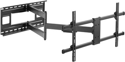 Norstone Mount FULL MOTION 180 EXTRA vægbeslag til TV i sort metal, 2 justerbare arme