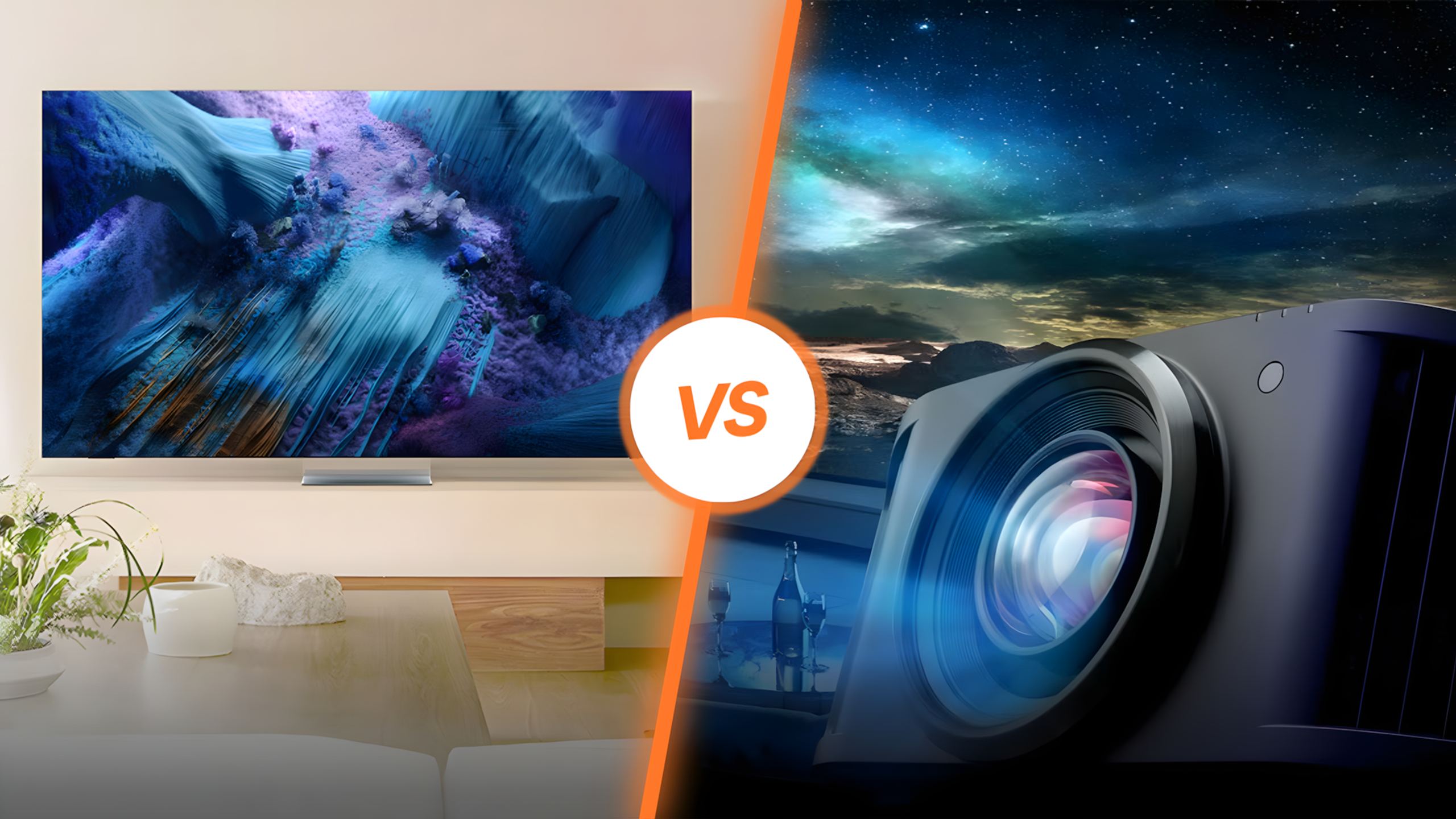 Projector or OLED TV: which should you choose for a dedicated room in 2026?