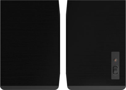Coppia di diffusori Klipsch The Nines II neri, finitura nera con comando laterale integrato