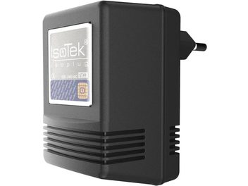 Multipresa IsoTek ISOPLUG EVO3 nera, display LCD, 6 prese di corrente femmina sul retro, presa maschio sul lato