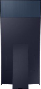 Samsung The Sero QE43LS05T TV, set forfra, sort skærm, mørkeblå ramme øverst, mat sort nederst