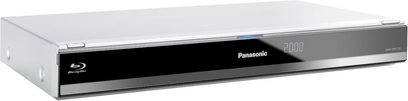 Panasonic DMR-BWT735EC sort Blu-ray-optager, set forfra, digital display "20:00" på frontpanelet