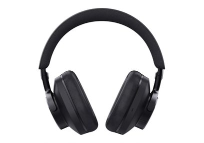Cambridge Audio Melomania P100 SE hovedtelefoner i sort, mat plastik, ovale, tykke ørepuder, polstret hovedbøjle, set forfra