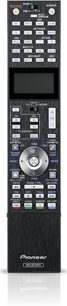 Pioneer SC-LX83 Heimkino-Verstärker, Frontansicht, Frontalansicht, Tasten, LCD-Bildschirm, silberne Einstelldrehknopf in der Mitte