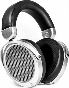 Słuchawki otwarte Hifiman Deva Pro, przewodowe, duże obrotowe nauszniki, regulowany wyściełany pałąk, srebrny metal