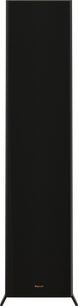 Sloupcový reproduktor Klipsch RP-8000F II ebony edice 2022 černý, pohled zepředu, černá mřížka po celé výšce