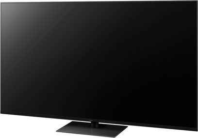 Panasonic TX-75JX940E 75 tommer fladskærms-LED-TV, smal sort ramme, set forfra