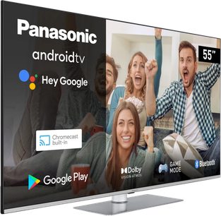 Panasonic TX-55LX660E 55 tommer fladskærms-TV med Android TV-grænseflade og Google Play-apps