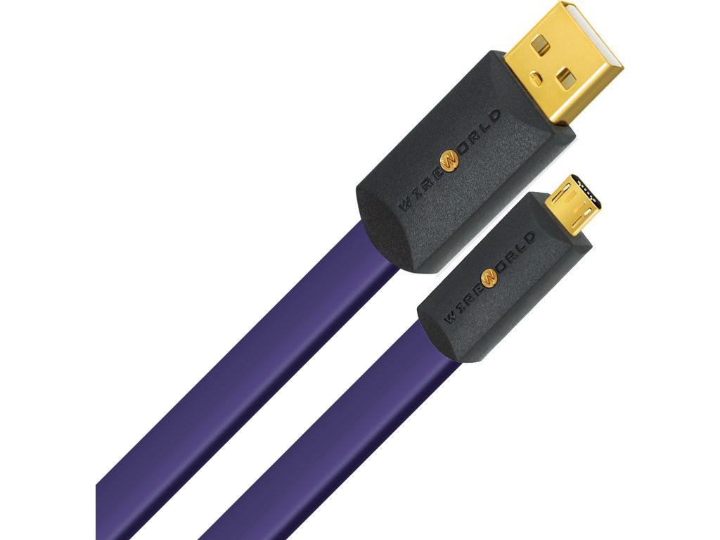 Wireworld Ultraviolet 8 USB 2.0 A vers Micro B 2m - Câble USB ...