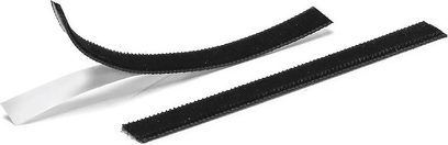 Vinüülplaatide puhastusribad Okki Nokki Record Cleaning Strips, mustad, üks sirge ja teine kaarjas