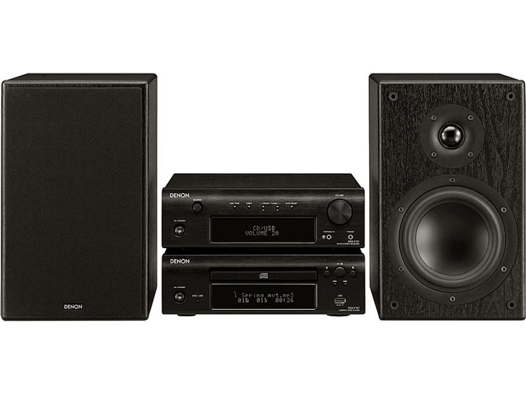 Denon D-F107 - Mini Hi-Fi System - HomeCineSolutions