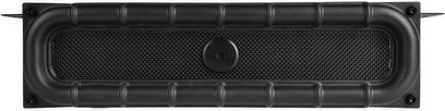 Innebygd subwoofer Velodyne SCIWDVR svart, horisontal rektangulær form med finmasket grill og ribbet ramme
