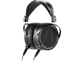 Casque audio ouvert Audeze LCD-2 Classic noir, grilles perforées, coussinets épais, arceau rembourré, câble tressé détachable