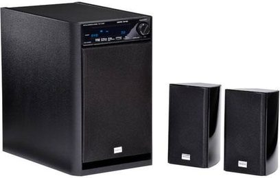 2.1 reproduktorová sada Onkyo HTX-22 HD černá, skládající se z subwooferu a dvou kompaktních reproduktorů