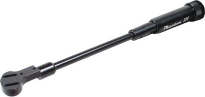 Centrujący stabilizator dla gramofonów winylowych Graham Phantom III tytanowy - Długi 12" cylindryczny metalowy stabilizator w matowym czarnym kolorze, z ergonomicznym uchwytem