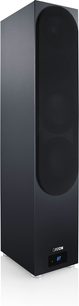 sort høj Canton Smart GLE 9 S2 med stof-front og BT-display nederst