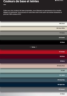 Spectral Scala SC1650 audio-/videomøbel med 5 standardfarver og 10 valgfrie nuancer til et elegant og tidløst møbel